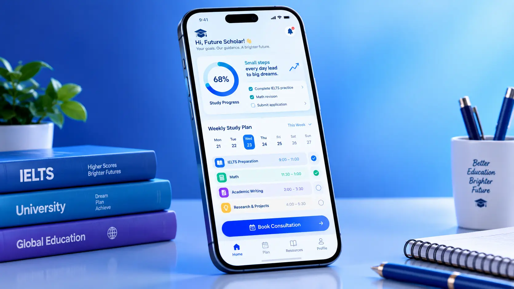 اپلیکیشن مدیریت موسسه مشاوره تحصیلی و کنکور